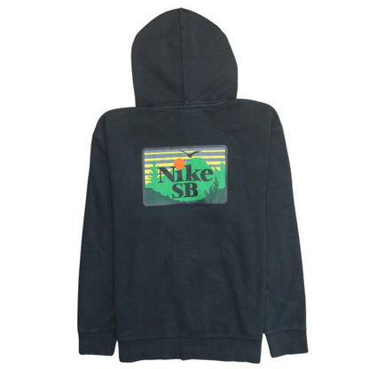 Mens UK Size S Nike Black Pullover Hoodie