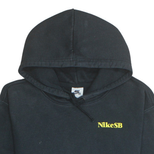 Mens UK Size S Nike Black Pullover Hoodie