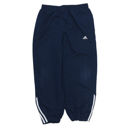 Adidas Boys Blue 13-14 Years Jogger Trousers with Elastic Waist