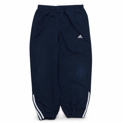 Adidas Boys Blue 13-14 Years Jogger Trousers with Elastic Waist