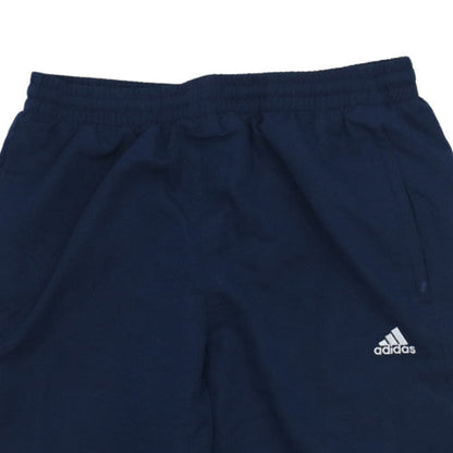 Adidas Boys Blue 13-14 Years Jogger Trousers with Elastic Waist