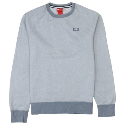 Mens UK Size S Nike Grey Pullover Sweatshirt