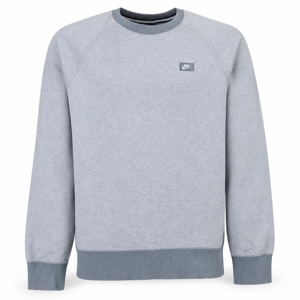 Mens UK Size S Nike Grey Pullover Sweatshirt