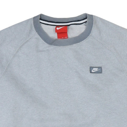 Mens UK Size S Nike Grey Pullover Sweatshirt