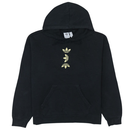 Womens UK Size 6 adidas Black Pullover Hoodie