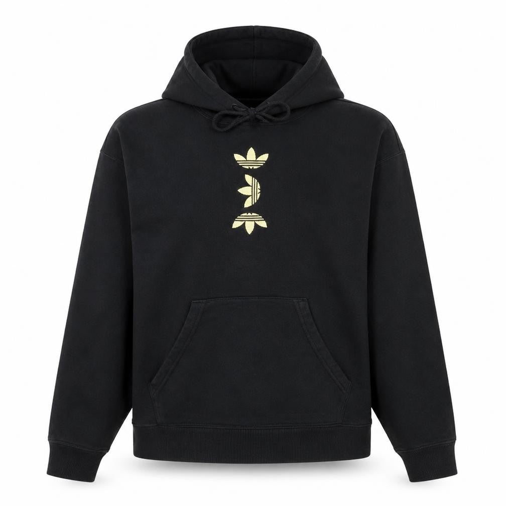 Womens UK Size 6 adidas Black Pullover Hoodie