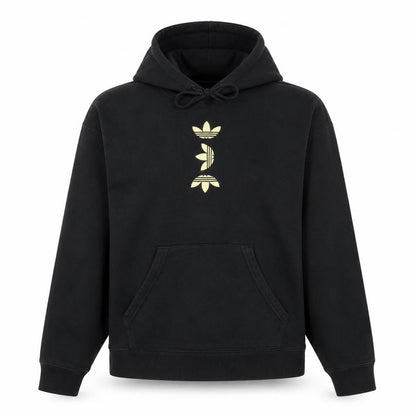 Womens UK Size 6 adidas Black Pullover Hoodie