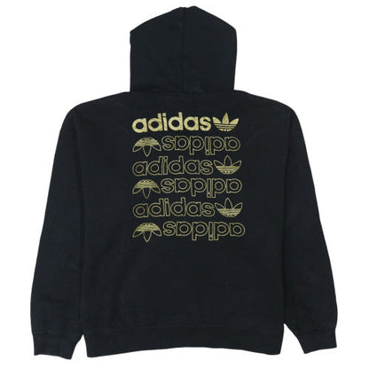 Womens UK Size 6 adidas Black Pullover Hoodie