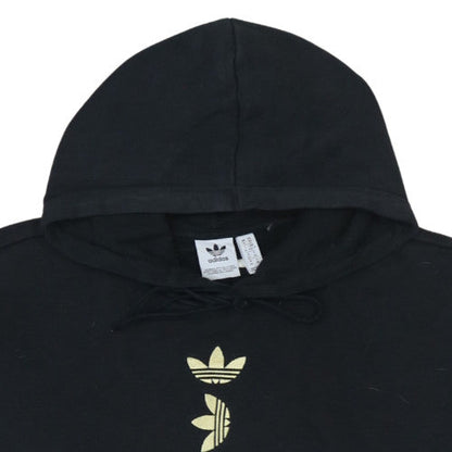 Womens UK Size 6 adidas Black Pullover Hoodie