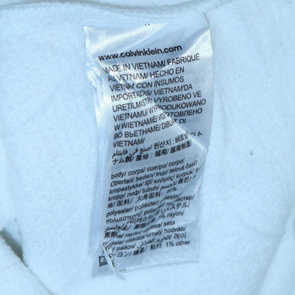 Mens UK Size XS Calvin Klein White Pullover Sweatshirt