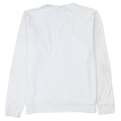 Mens UK Size XL HUGO BOSS White Pullover Sweatshirt