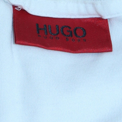 Mens UK Size XL HUGO BOSS White Pullover Sweatshirt
