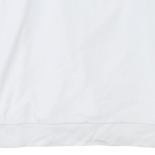 Mens UK Size XL HUGO BOSS White Pullover Sweatshirt
