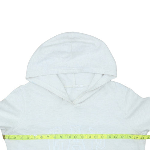 Womens UK Size L Gap White Pullover Hoodie