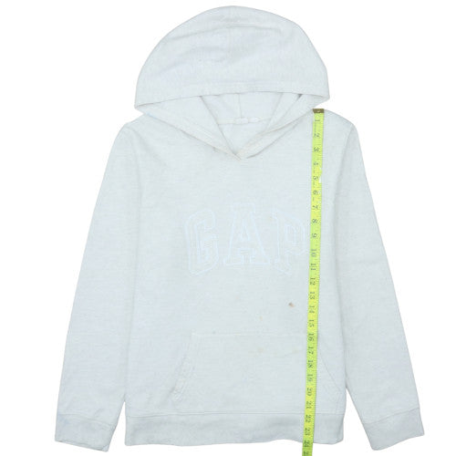 Womens UK Size L Gap White Pullover Hoodie
