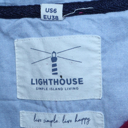Womens UK Size 10 LIGHTHOUSE Red Pullover Sweatshirt