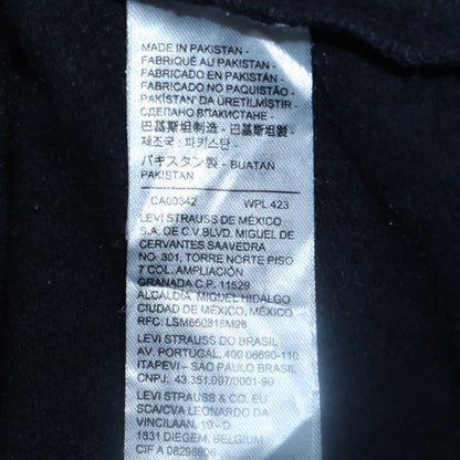 Mens UK Size L Levi's Black Pullover Sweatshirt