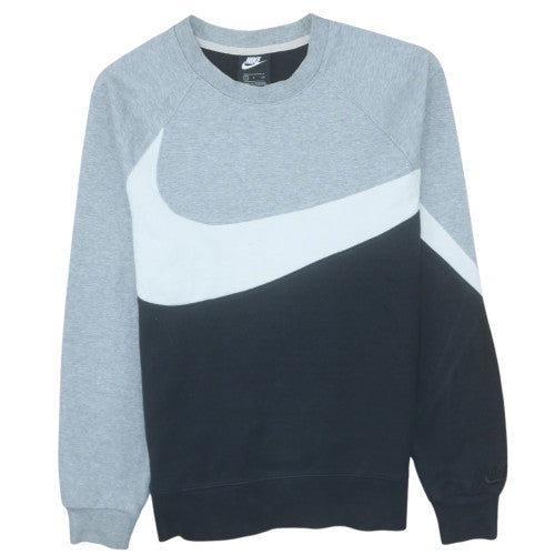 Mens UK Size S Nike Grey Pullover Sweatshirt