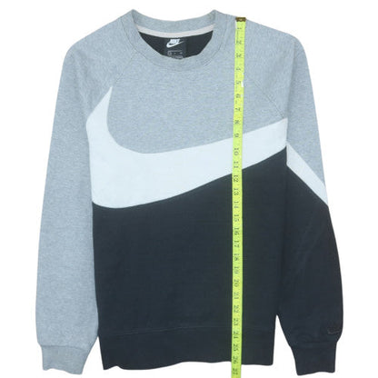 Mens UK Size S Nike Grey Pullover Sweatshirt