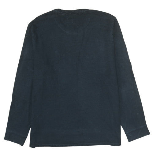 Levi's Men's Black Long Sleeve Crew Neck Cotton T-Shirt XXL