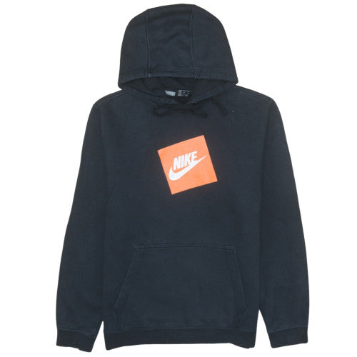 Mens UK Size M Nike Black Pullover Hoodie