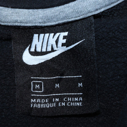 Mens UK Size M Nike Black Pullover Hoodie