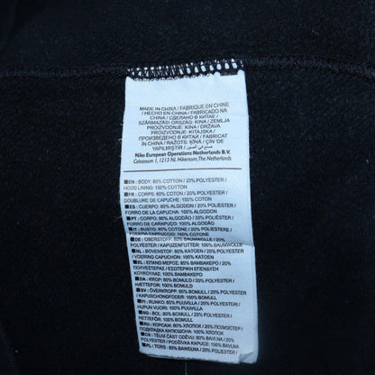 Mens UK Size M Nike Black Pullover Hoodie