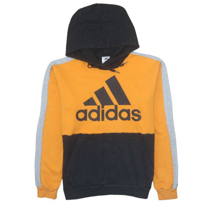 Mens UK Size S adidas Multicoloured Pullover Hoodie