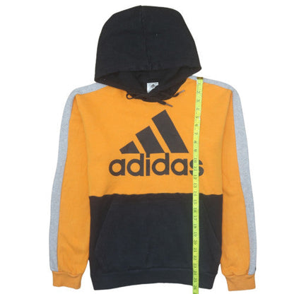 Mens UK Size S adidas Multicoloured Pullover Hoodie