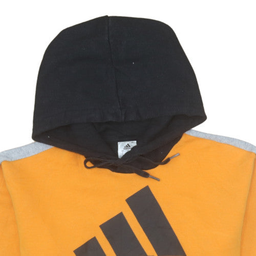Mens UK Size S adidas Multicoloured Pullover Hoodie