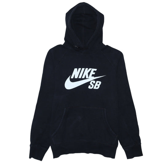 Mens UK Size M Nike Black Pullover Hoodie