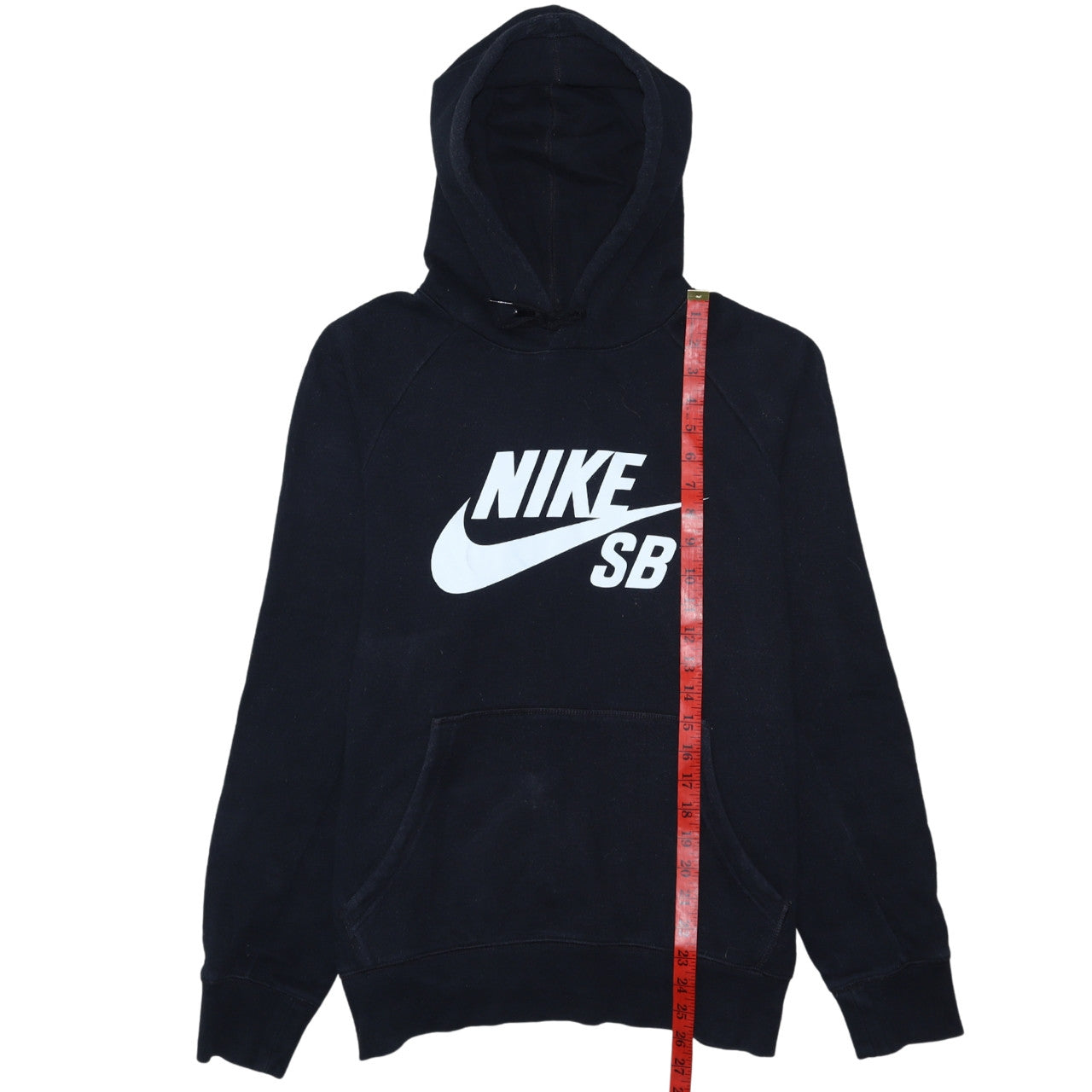 Mens UK Size M Nike Black Pullover Hoodie