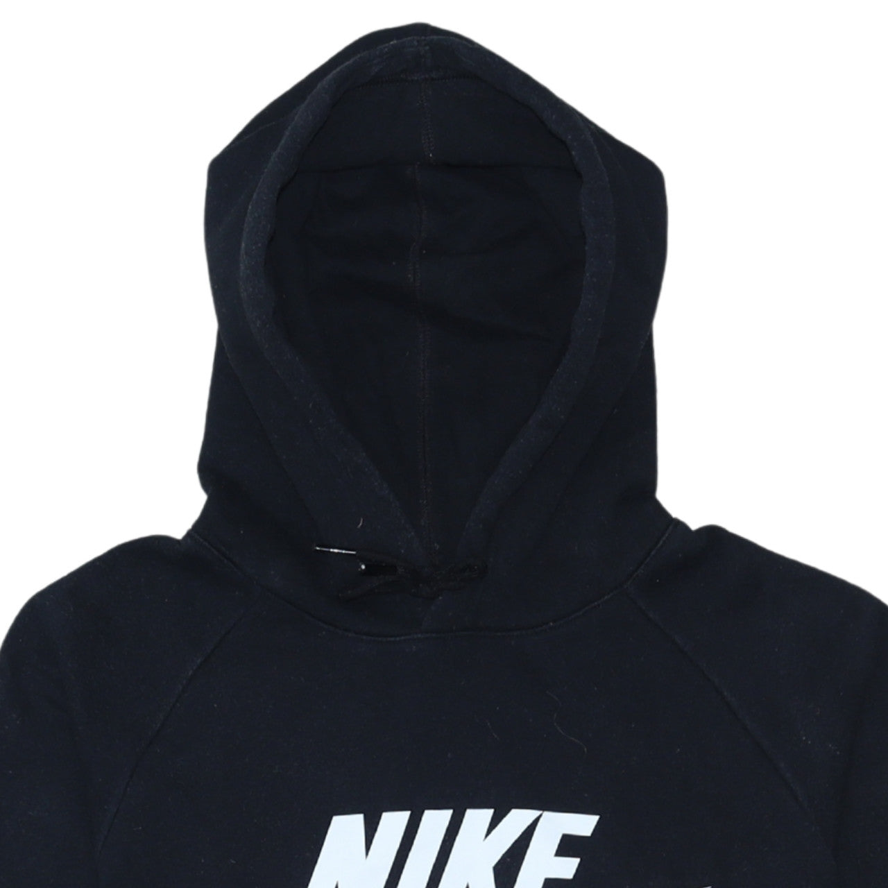 Mens UK Size M Nike Black Pullover Hoodie