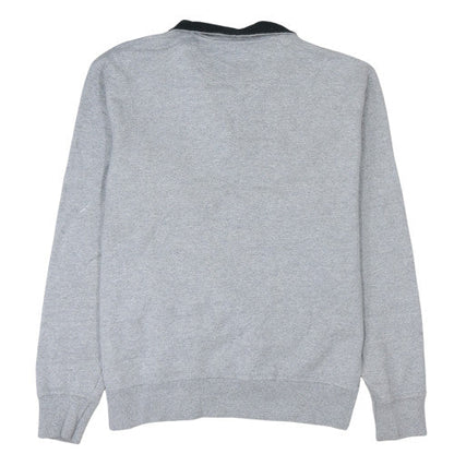 Mens UK Size L Champion Grey Henley Sweatshirt