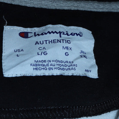 Mens UK Size L Champion Grey Henley Sweatshirt
