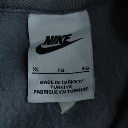 Mens UK Size XL Nike Grey Pullover Hoodie