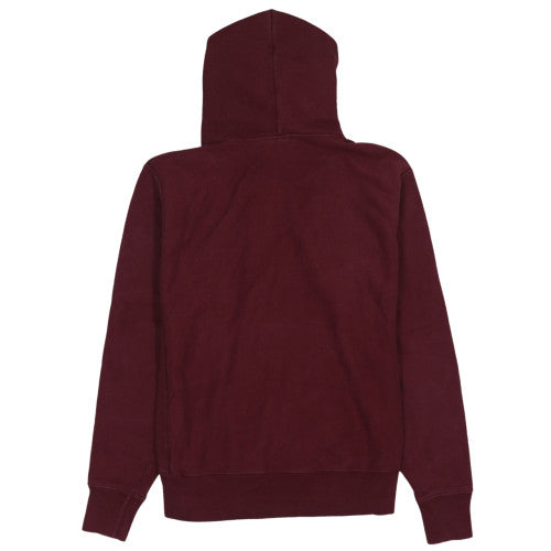 Mens UK Size M Champion Red Pullover Hoodie