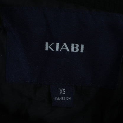 Womens UK Size XS Kiabi Black Varsity Jacket