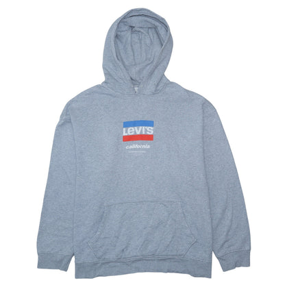 Mens UK Size XL Levi's Grey Pullover Hoodie
