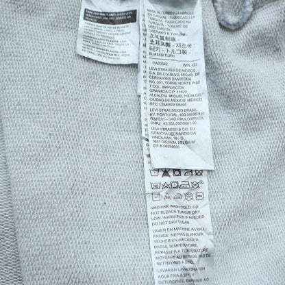 Mens UK Size XL Levi's Grey Pullover Hoodie