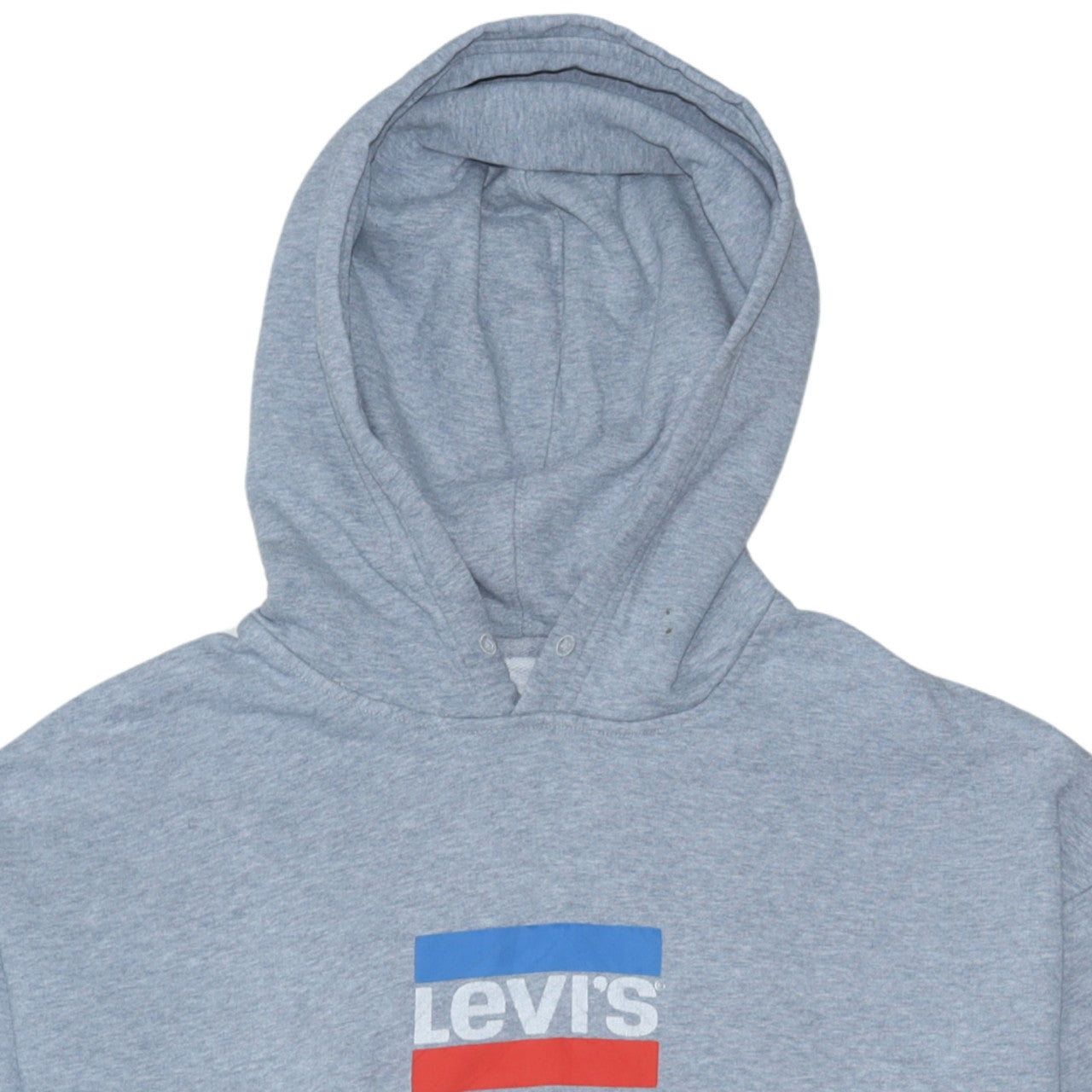 Mens UK Size XL Levi's Grey Pullover Hoodie