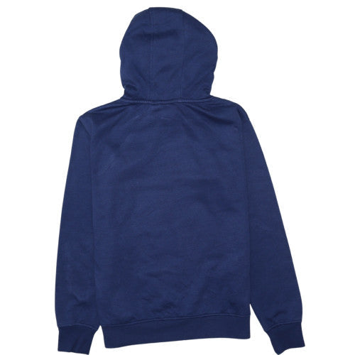 Womens UK Size 2XS Disney Blue Pullover Hoodie