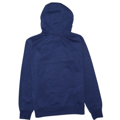 Womens UK Size 2XS Disney Blue Pullover Hoodie