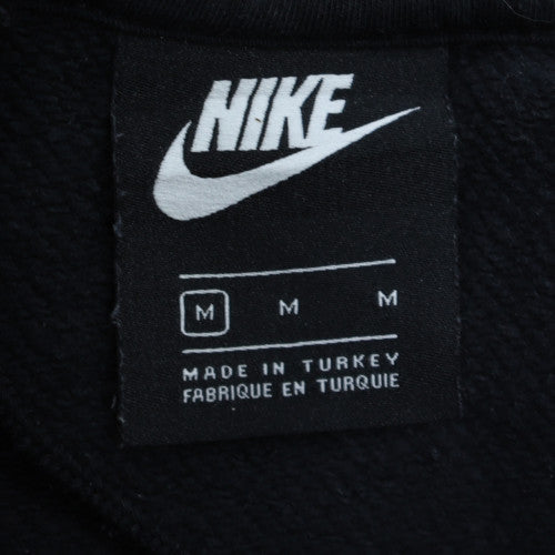 Womens UK Size M Nike Black Pullover Hoodie