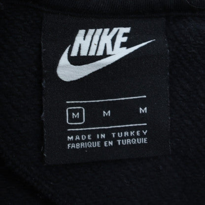 Womens UK Size M Nike Black Pullover Hoodie