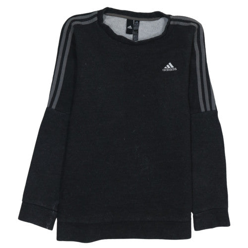 Mens UK Size S adidas Black Pullover Sweatshirt