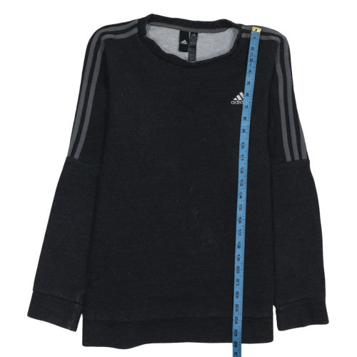 Mens UK Size S adidas Black Pullover Sweatshirt
