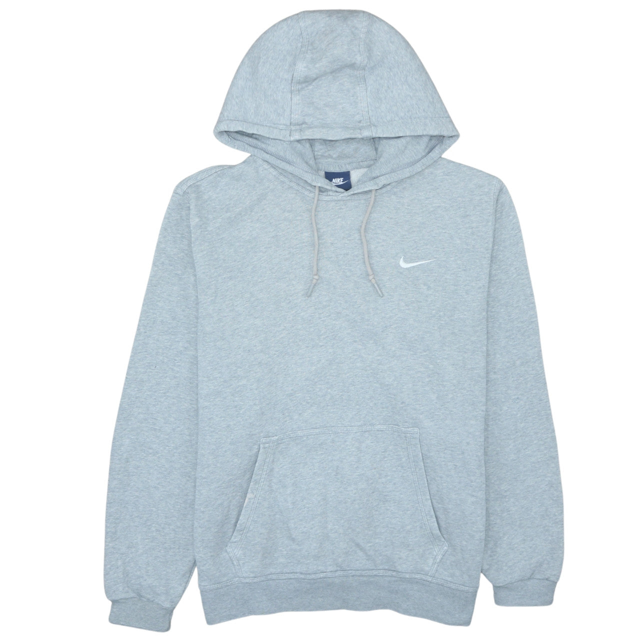 Mens UK Size M Nike Grey Pullover Hoodie