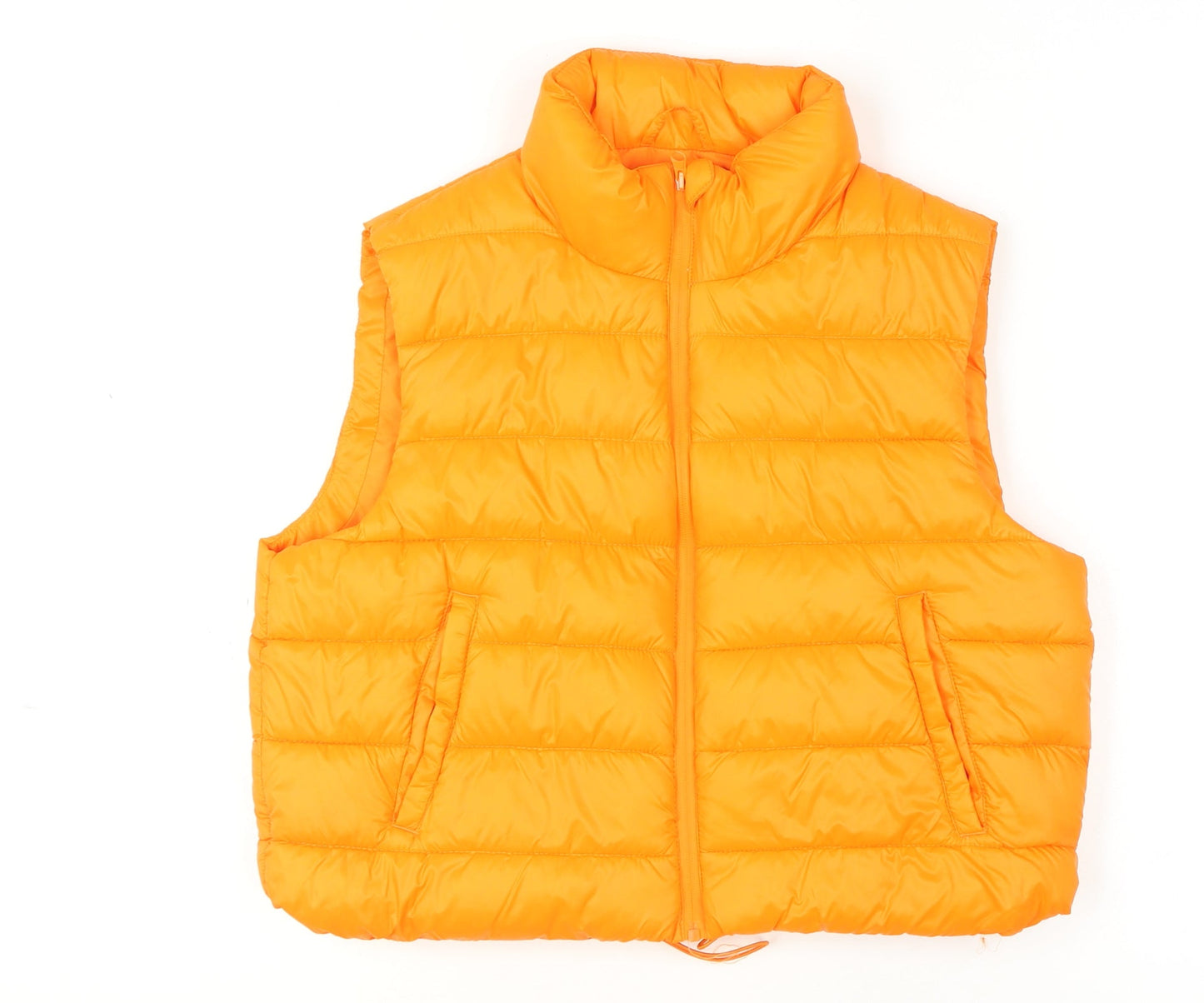 Womens UK Size L Primark Orange Puffer Jacket