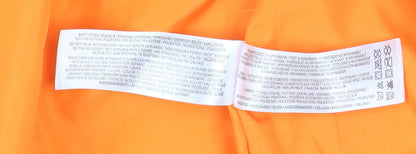 Womens UK Size L Primark Orange Puffer Jacket